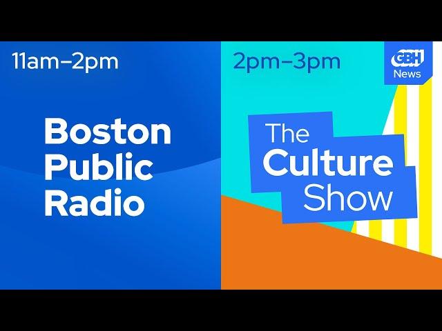Boston Public Radio & The Culture Show Live from the Boston Public Library, Friday, March 21, 2025