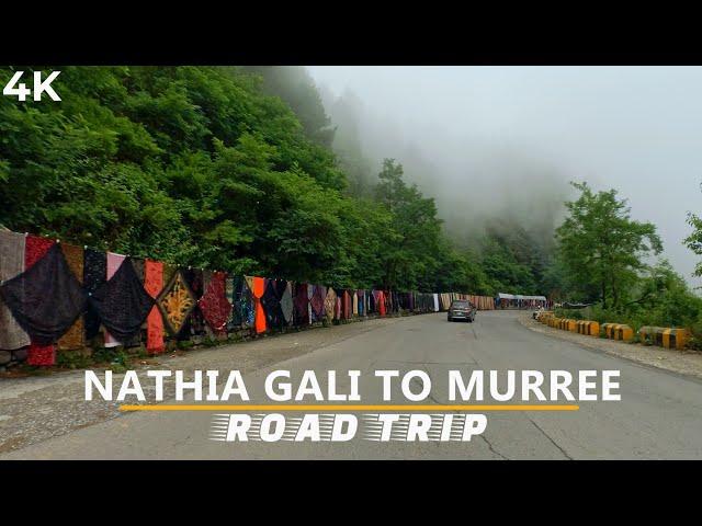 Nathia Gali to Murree 4K Road Trip | Travel Pakistan 