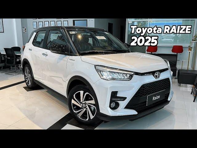 2025 Toyota RAIZE G - 1.0L TURBO Luxury SUV | Interior And Exterior Roof Black