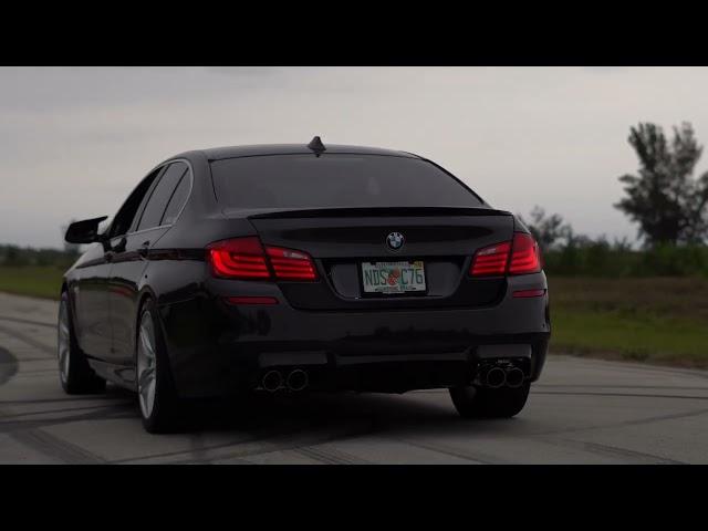 2011 BMW 528i N52 quad exhaust