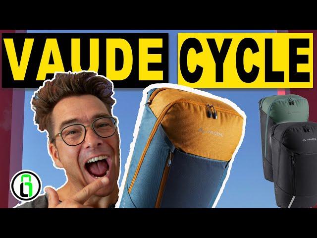 Vaude Cycle ii TEST - abschliessbare, wasserdichte FAHRRADTASCHE und RUCKSACK für Gepäckträger