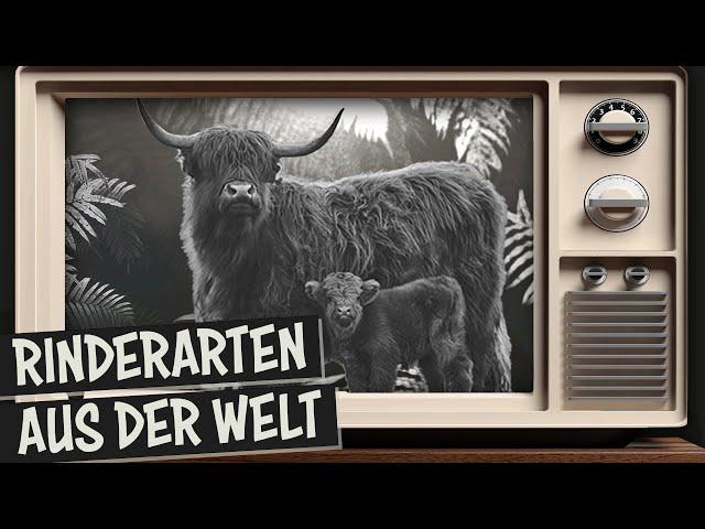 Verschiedene Rinderarten und ihre Vorfahren | Tierparkteletreff