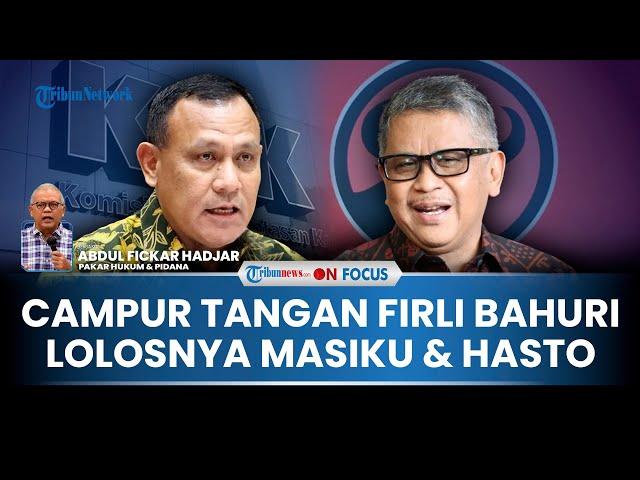 [FULL] Borok Eks Ketua KPK di Pusara Harun Masiku, Pengamat Sebut Firli Bisa Susul Hasto Tersangka