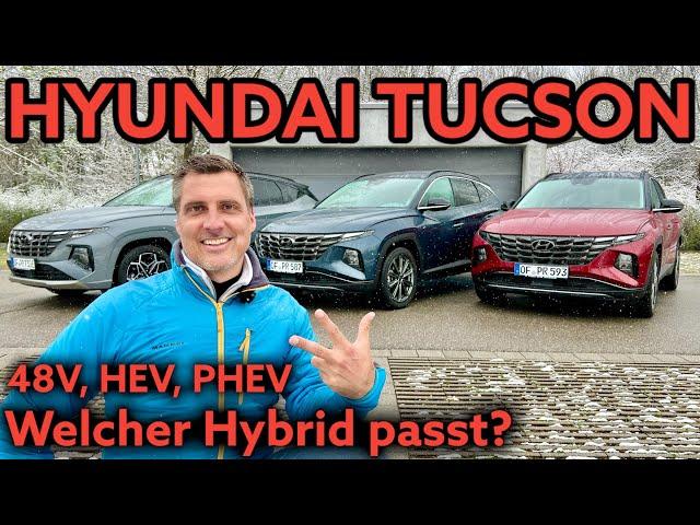 Hyundai Tucson: Mild-Hybrid, Hybrid oder Plug-in Hybrid? Vergleich mit Kaufberatung | Test | Review