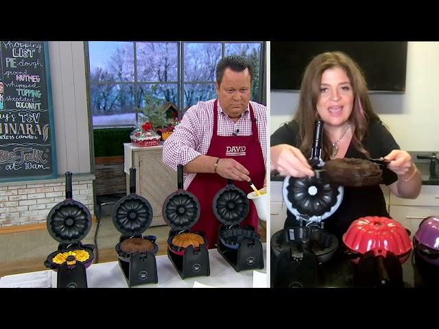 Alex by Dash Electric Flip Bundt Cake Maker with Recipes on QVC