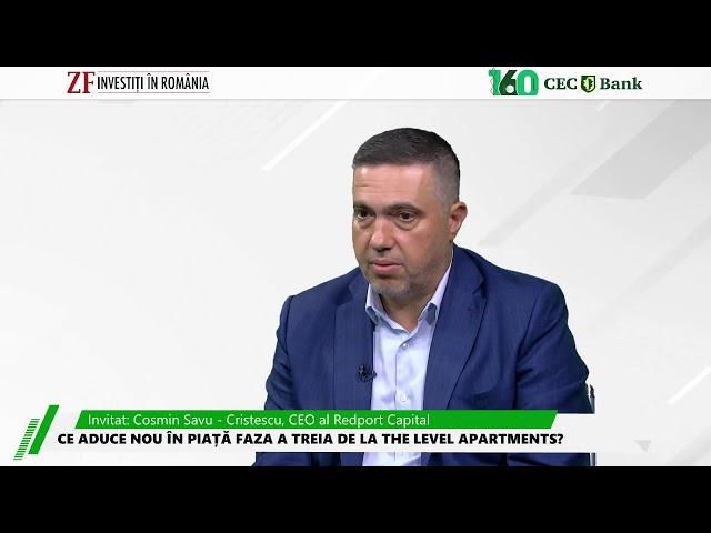 ZF INVESTIȚI ÎN ROMÂNIA – 29.05.2024 – Cosmin Savu - Cristescu, CEO al al Redport Capital