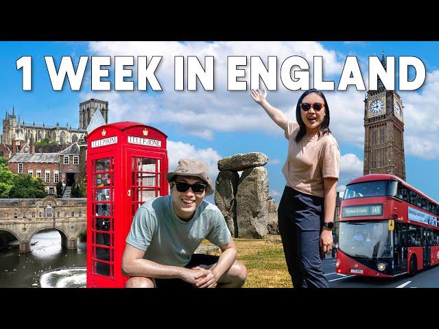 Our 1-week multi-city adventures across England (Manchester | Liverpool | York | Bath | London)