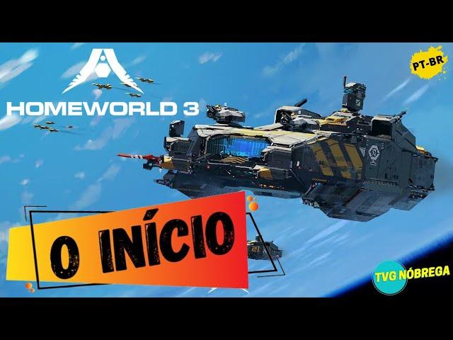 Homeworld 3 - O INÍCIO de GAMEPLAY, em Português PT-BR (PC)