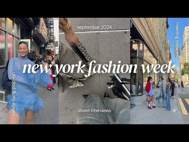 VLOG : New York Fashion Week | my imposter syndrome was at an all time high