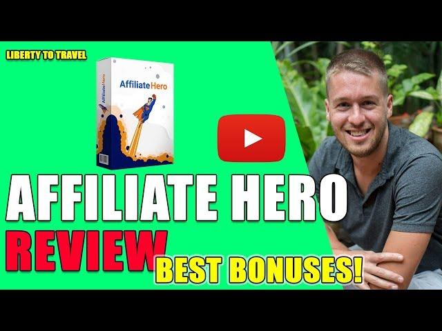 Affiliate Hero Review -  STOP  YOU 1001% HAVE TO WATCH THIS  BEFORE BUYING 