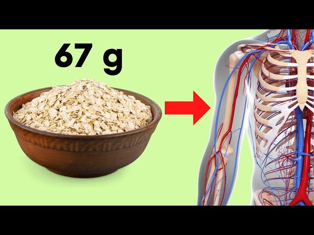 Das passiert WIRKLICH, wenn du täglich 67 g Haferflocken isst! (Überraschend)