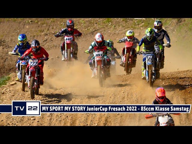 MOTOR TV22: Motocross 85ccm Tag 1 MY SPORT MY STORY Liqui Moly Euro JuniorCup in Fresach 2022