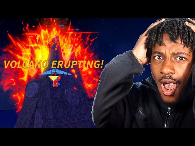 New VOLCANO ERUPTION UPDATE In Roblox Fisch