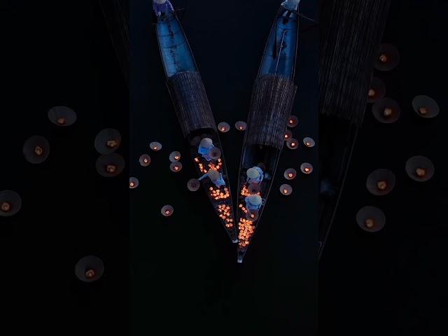 Vietnamese ritual of good luck on the Nhu U River.#shortsfeed #photographs #travel #nature