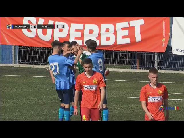 FCSB 2 a luat gol de la portarul Progresului Spartac!