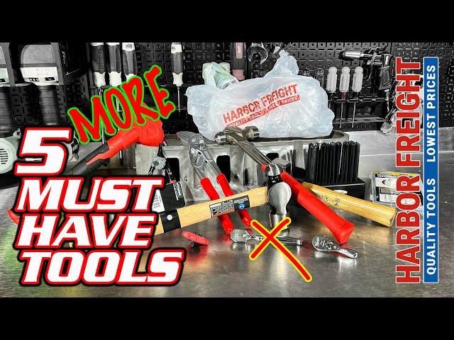 5 MORE Must Have Tools from Harbor Freight and Others Part 2