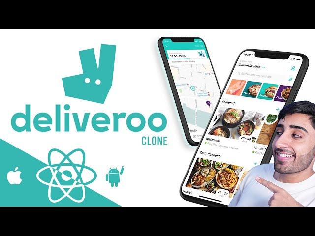  Let's build a Deliveroo Clone with REACT NATIVE! (Navigation, Redux, Tailwind CSS & Sanity.io, TS)