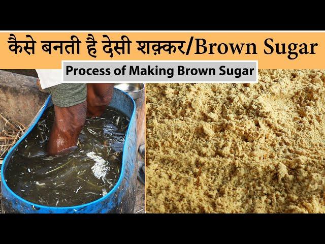 Process of Making Brown Sugar / Desi Shakkar kaise banti hai  II Kaiwaa Productions