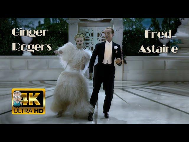 Fred Astaire & Ginger Rogers - Cheek to Cheek (1935) AI 4K Colorized Enhanced Stabilized