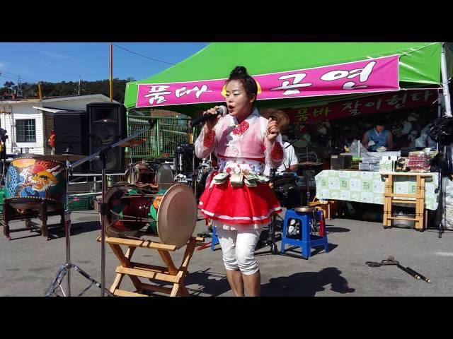 강화도 새우젓축제 채설아품바 무편집