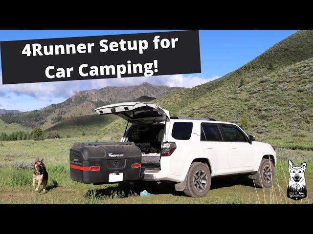 How to Set Up for Car Camping in a 4Runner I Tips for Camping in a Toyota 4Runner