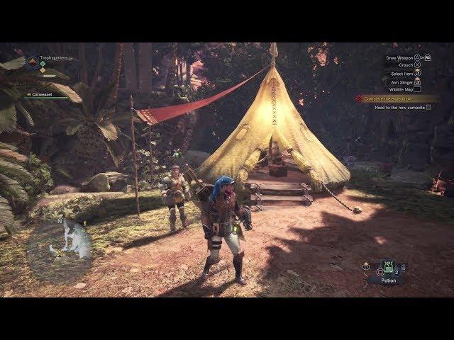 Monster Hunter World – Find the Campsite - Expedition - Slay Kulu-Ya-Ku