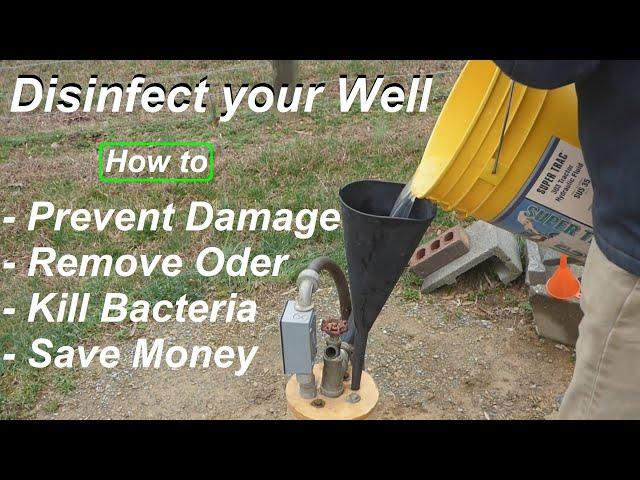 How to Disinfect your Well Water (Complete Instructions)