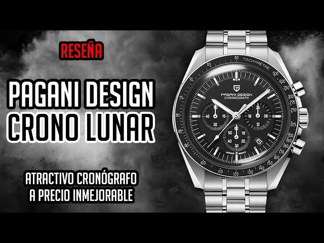 Reseña PAGANI DESIGN CRONÓGRAFO LUNAR: Gran Reloj Por Menos de 100 USD - Homenaje Omega Speedmaster
