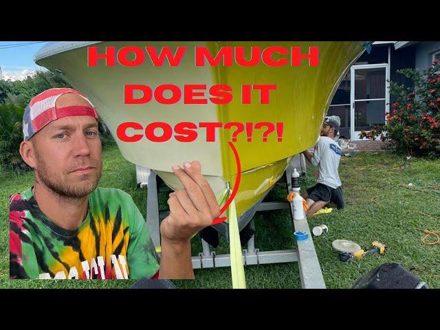 Truth about boat detailing pricing!! Step by step explanation of costs!!