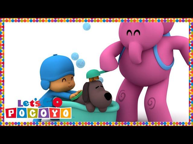  POCOYO in ENGLISH - Giving Loula a Bath [ Let's Go Pocoyo ] | VIDEOS and CARTOONS FOR KIDS