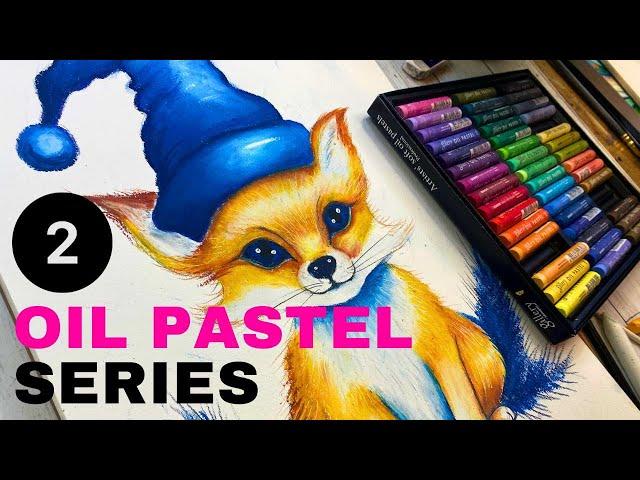 *NEW FREE CLASS* Oil Pastel Mixed Media for BEGINNERS (Ep. 2 in Series)