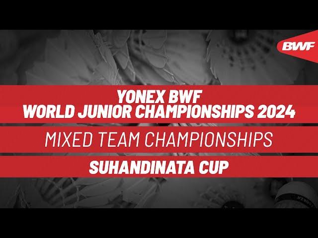 BWF World Junior Mixed Team Championships 2024 | Malaysia vs. Norway | Group C