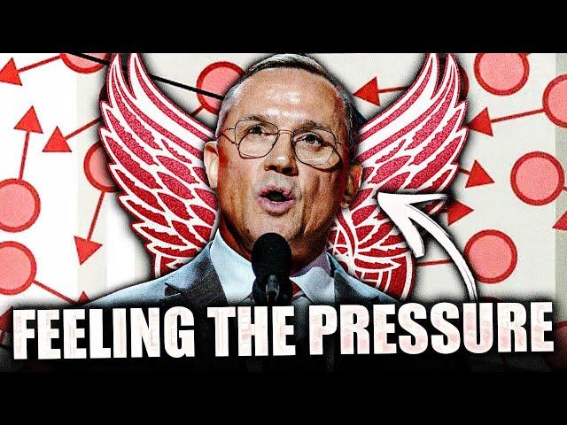 STEVE YZERMAN ADMITS HE'S FEELING THE PRESSURE… LOSING FAITH IN THE YZERPLAN? DETROIT RED WINGS NEWS