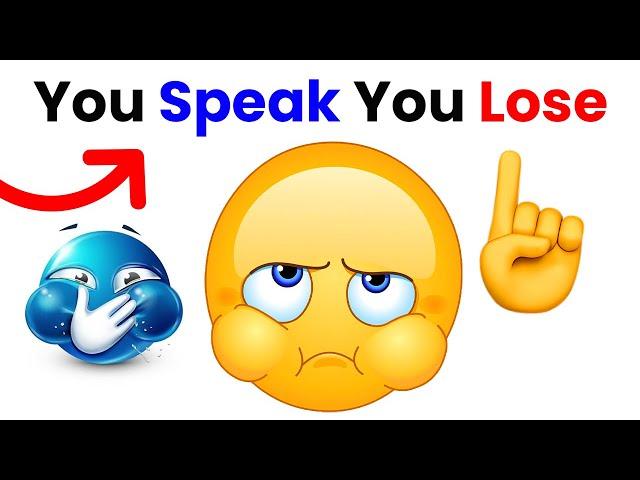 Don't Speak While Watching This Video! 