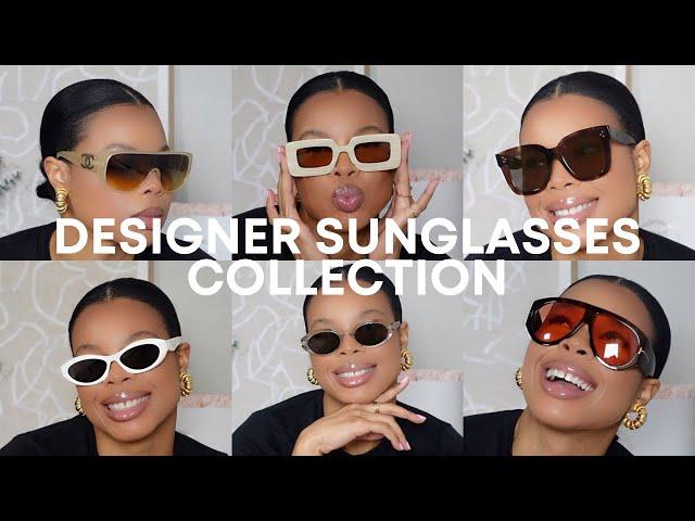 DESIGNER SUNGLASSES COLLECTION (celine, gucci, prada, chanel, tom ford, saint laurent, ray-ban)