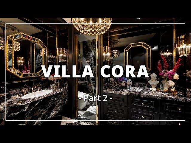 모던프렌치 인테리어 끝판왕! 웨인스코팅이 아름다운 고급빌라  -  "VILLA CORA" 랜선집들이 2부