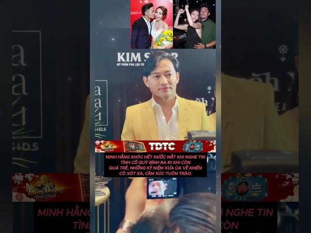 HÓNG HỚT SHOWBIZ| MINH HẰNG CÓ MẶT TIỄN ĐƯA CỐ NGHỆ SĨ QUÝ BÌNH #showbiz #saoviet #minhhang