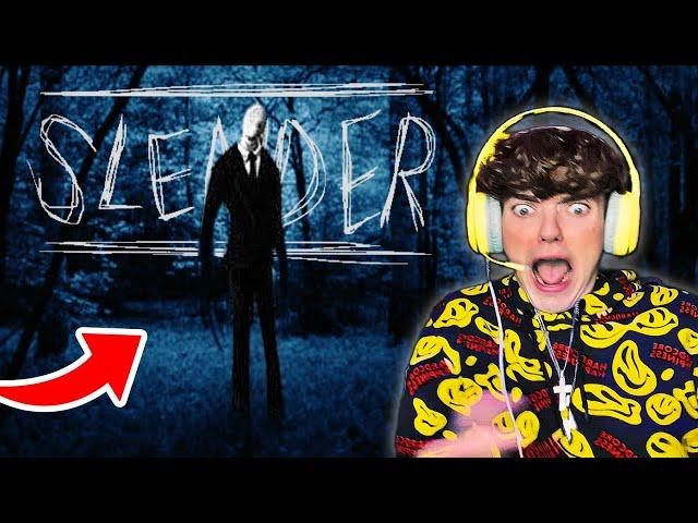 Playing SLENDER For The First Time! (I CRIED)