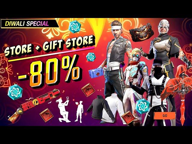 Gift Store 80% Off Discount Event| Free Fire New Event | Ff New Event Today | Upcoming new event ff