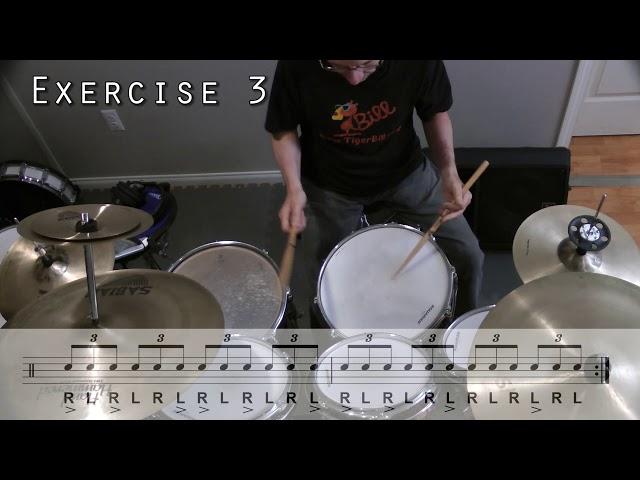 Tiger Bill Video Lesson: Accented Triplets, Buddy Rich Style - Part 1