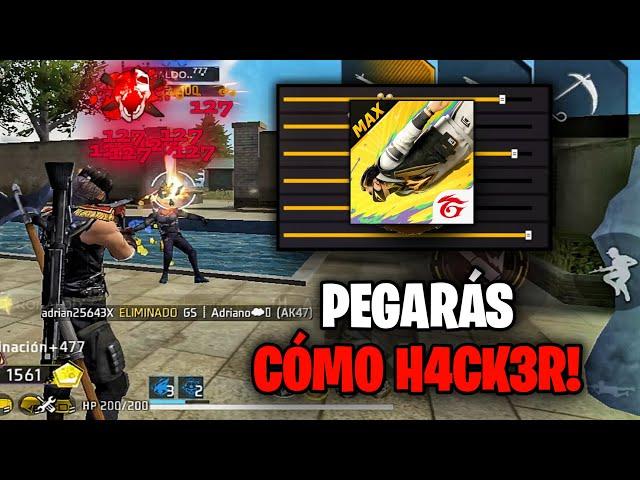 LA MEJOR SENSIBILIDAD ️ PARA PEGAR TODO ROJO EN LA NUEVA ACTUALIZACIÓN DE FREE FIRE I soyronaldof