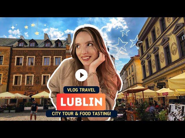 Lublin Vlog - Food Tasting City Tour 4k - Interesting Facts & HOW FOREIGNER SEES POLAND | Aleyna