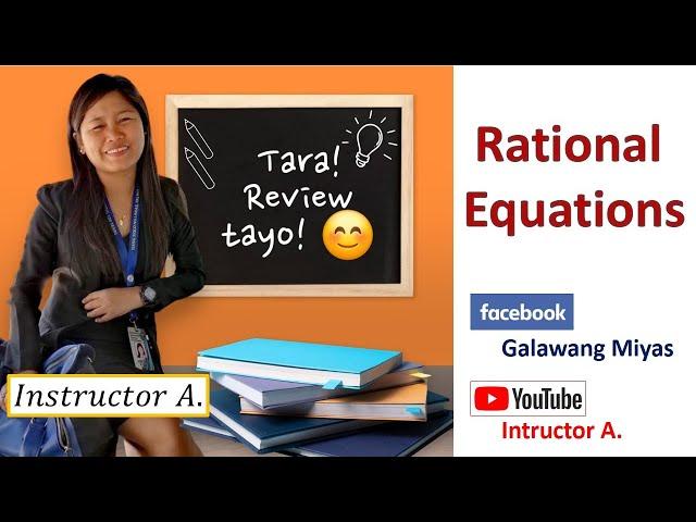 Review of Rational Equations