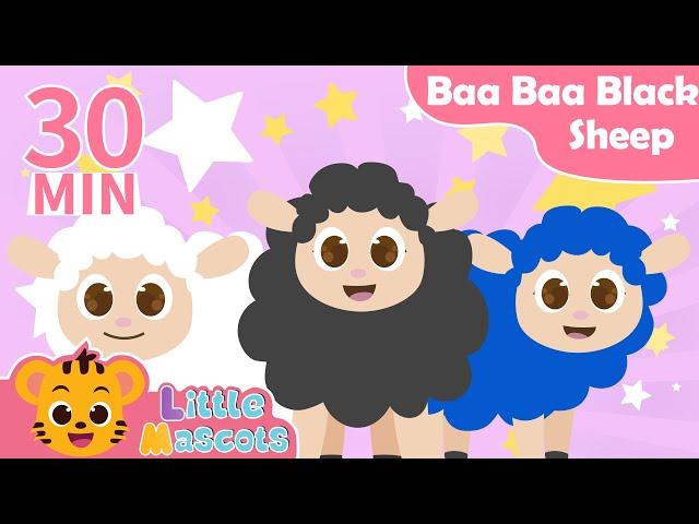 Baa Baa Black Sheep + Wheels On The Bus + More Little Mascots Nursery Rhymes & Kids Songs