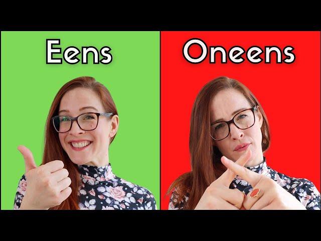 AGREE and DISAGREE in Dutch. Learn all about the "het eens zijn met" construction.