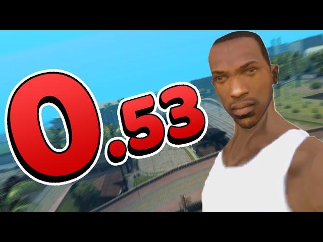 GTA SA Speedrun CJ World Record