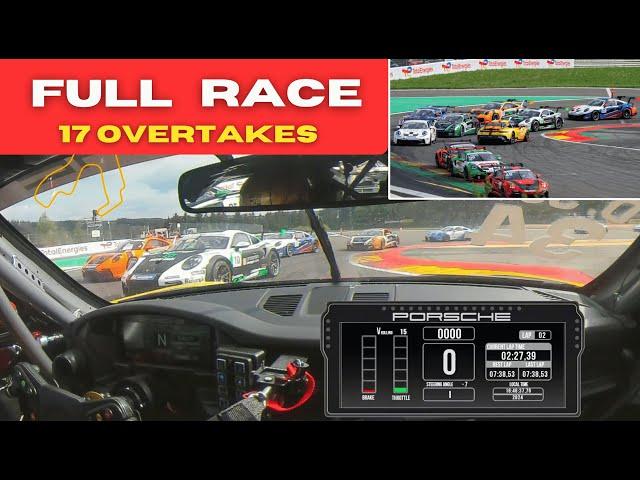 EPIC Porsche Cup Race at Spa