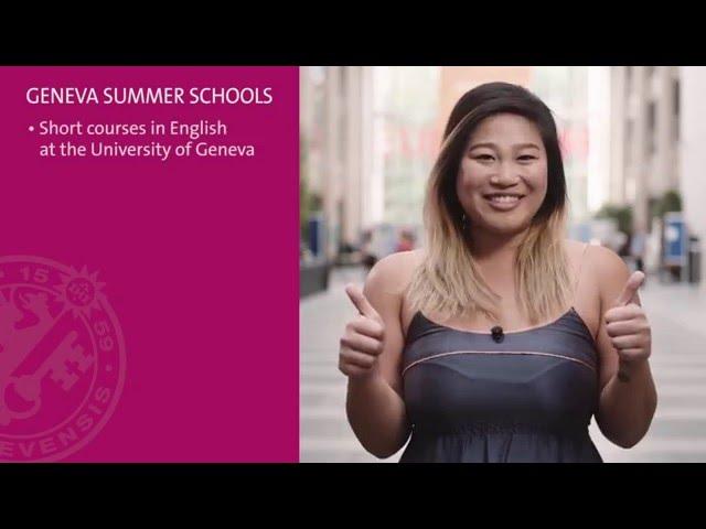 Geneva Summer School Highlights 2015