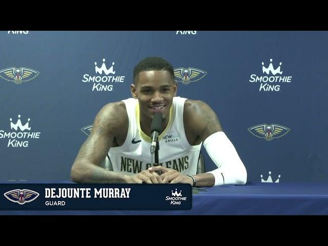 Dejounte Murray interview | Pelicans Media Day 2024