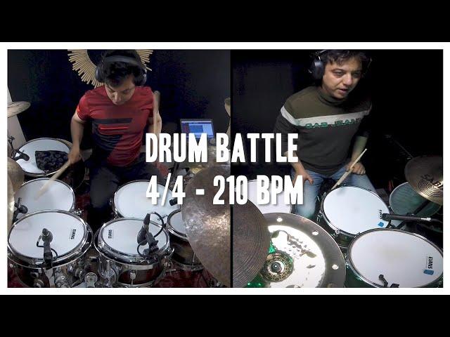 Drum Battle - Count 4/4, 210 bpm - Riccardo Lombardo